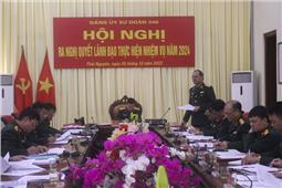 Sư đoàn 346: Lãnh đạo đơn vị nâng cao chất lượng huấn luyện, ý thức chấp hành pháp luật Nhà nước, kỷ luật Quân đội